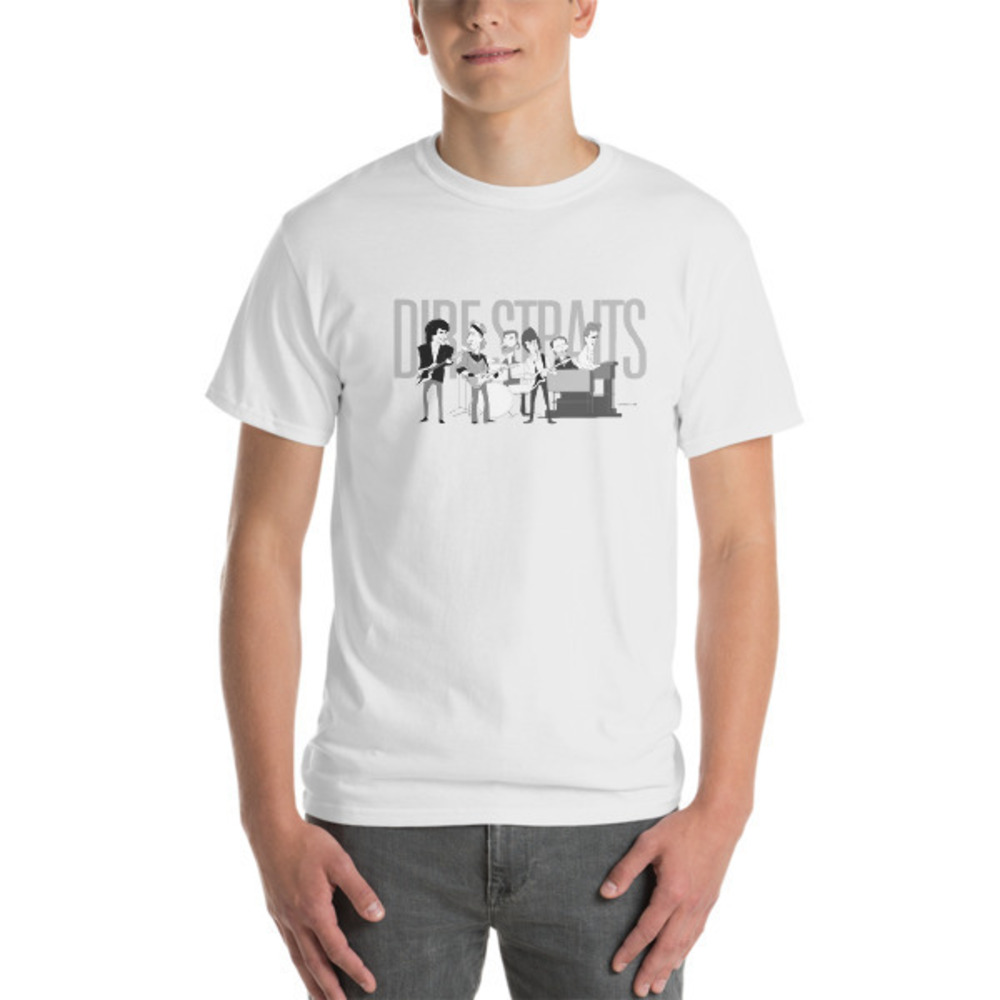 Dire Straits Short-Sleeve T-Shirt White